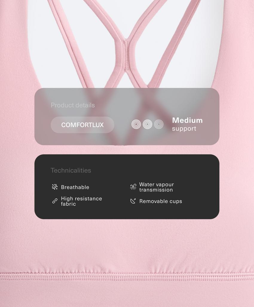 Спортивный бюстгальтер Comfortlux, средняя поддержка