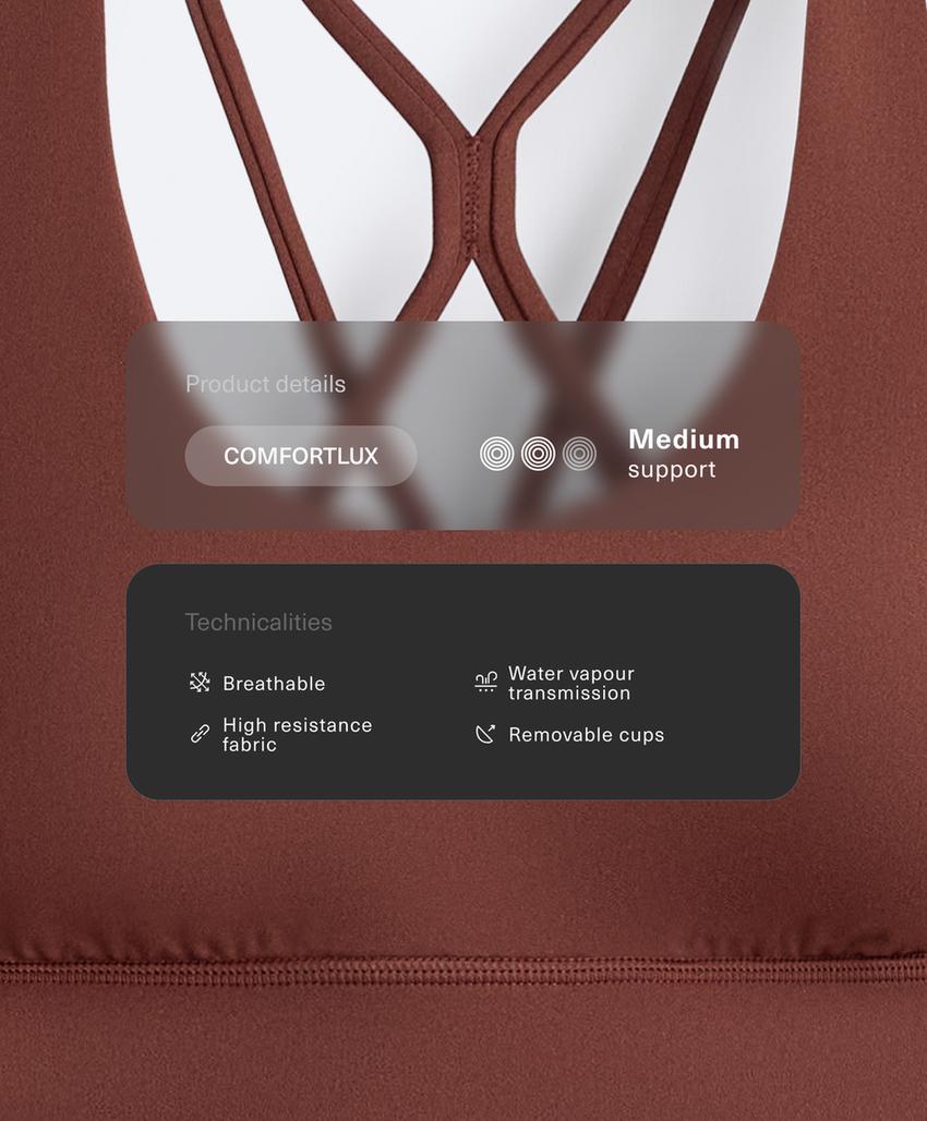 Спортивный бюстгальтер Comfortlux, средняя поддержка