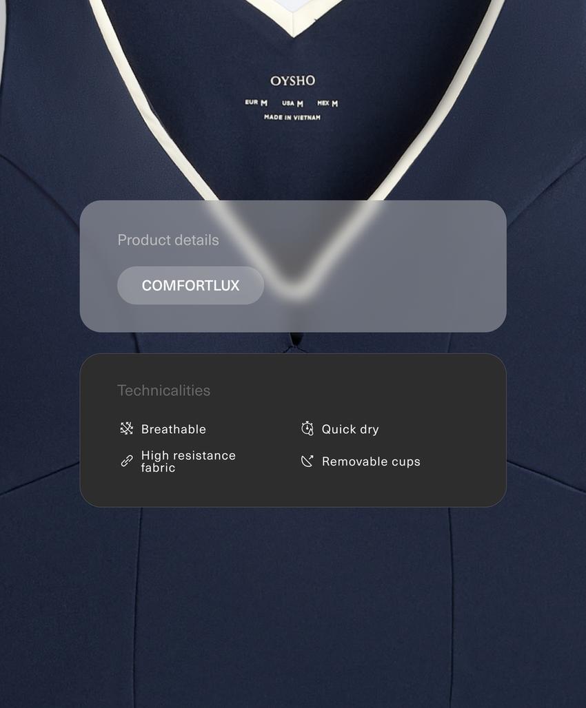 Топ Comfortlux на бретелях с V-образным вырезом