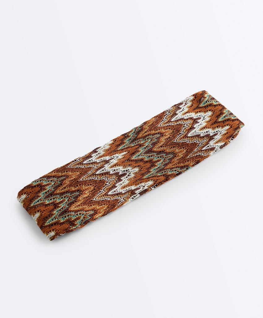 Fita para o cabelo com espiga