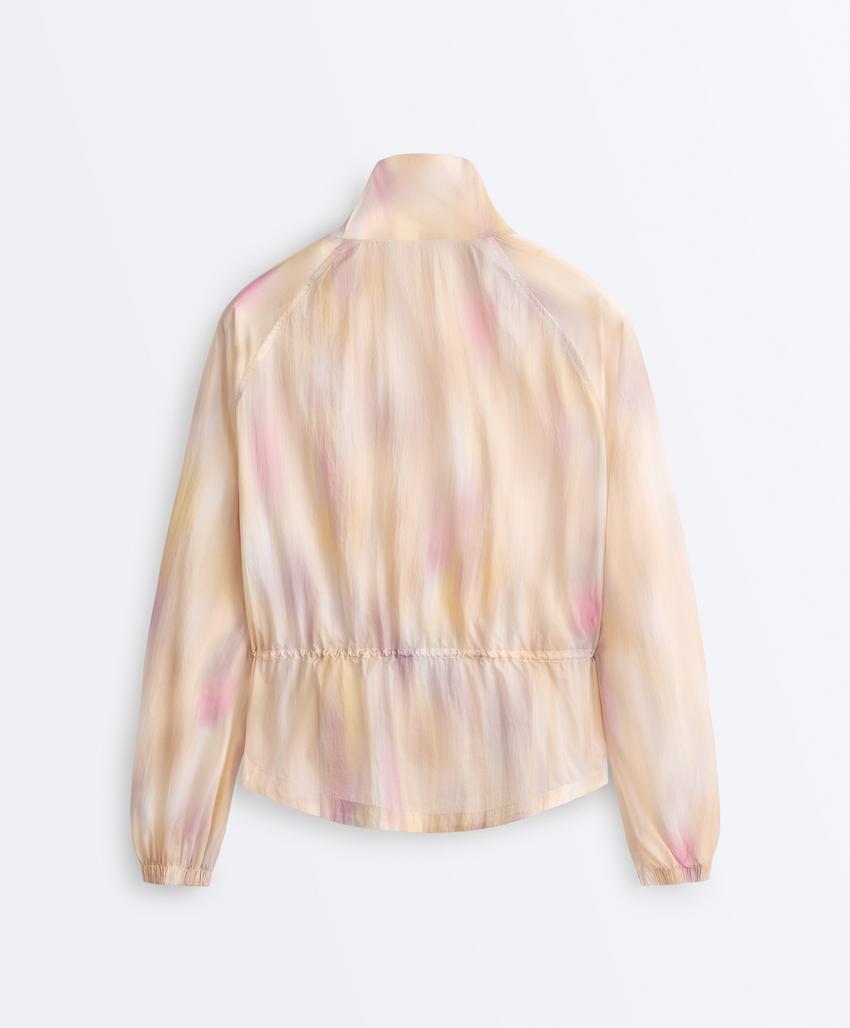 Куртка Track с принтом tie-dye