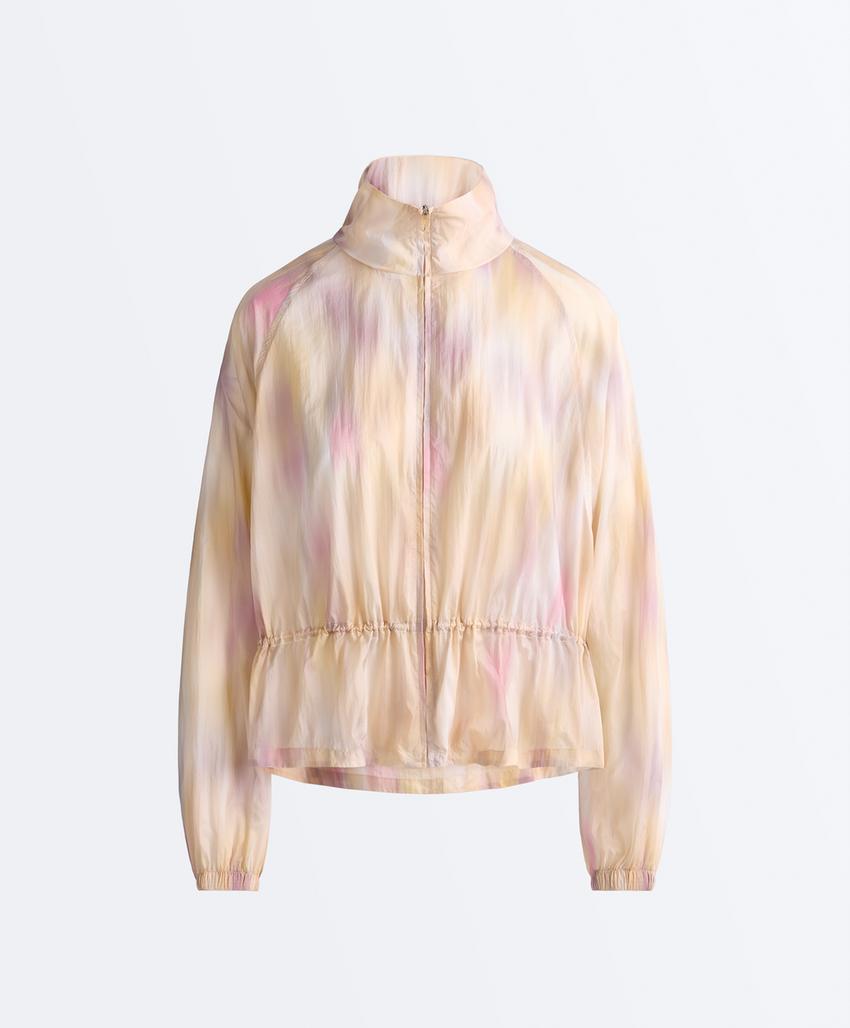 Куртка Track с принтом tie-dye