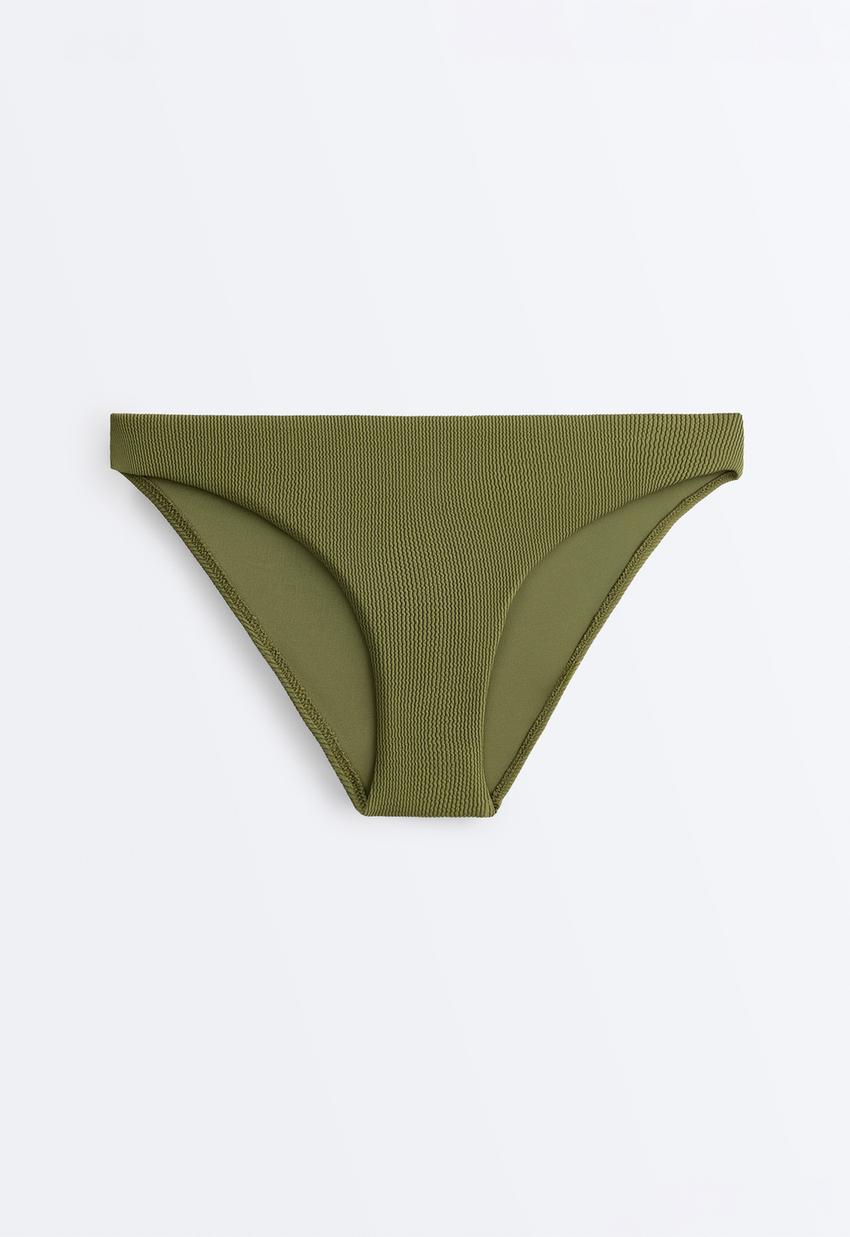 Cueca de biquíni clássica rib