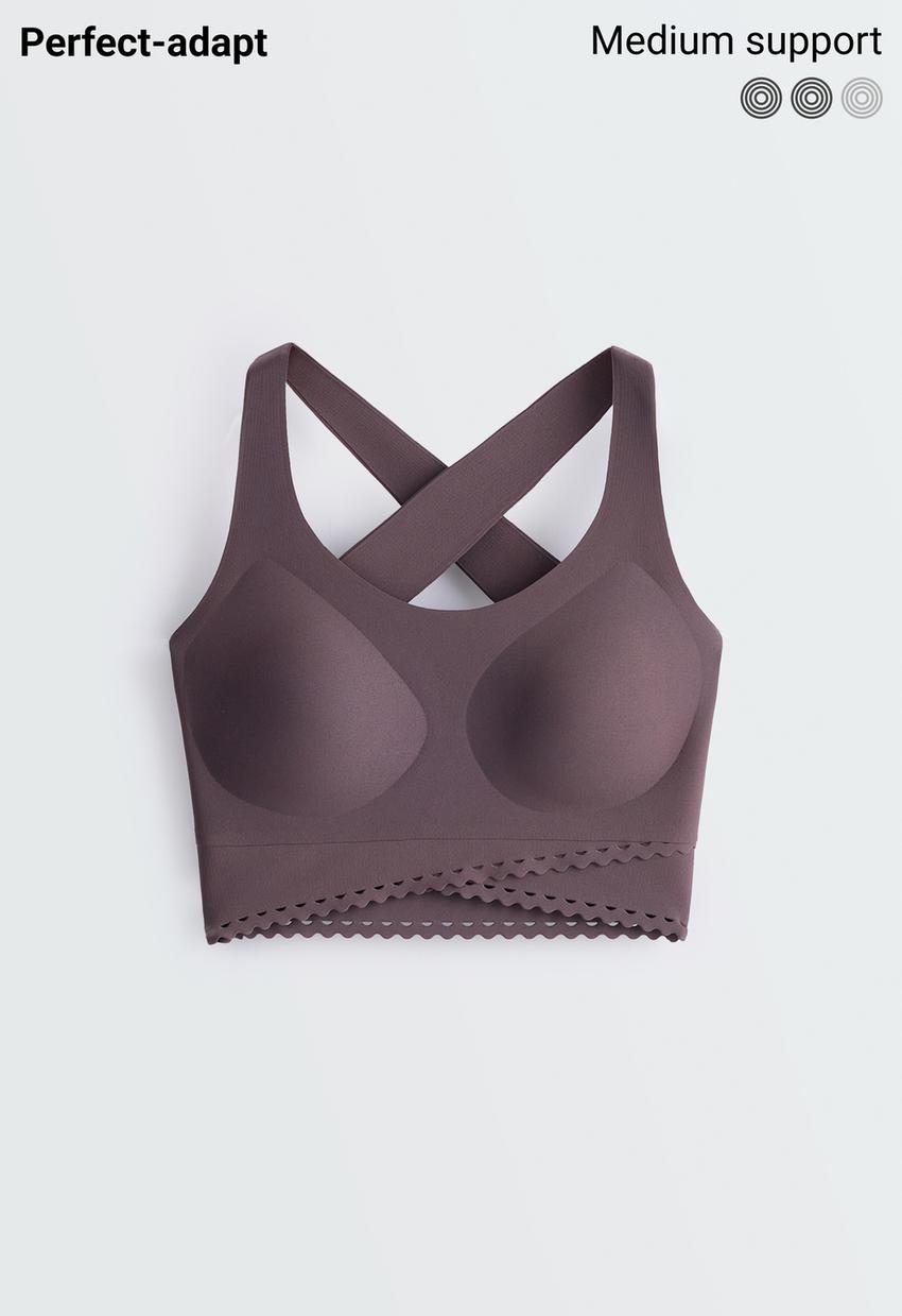Sutiã de desporto Perfect-adapt com suporte médio