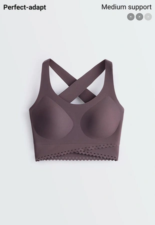 Perfect-adapt medium-support sports bra- Заказать в России