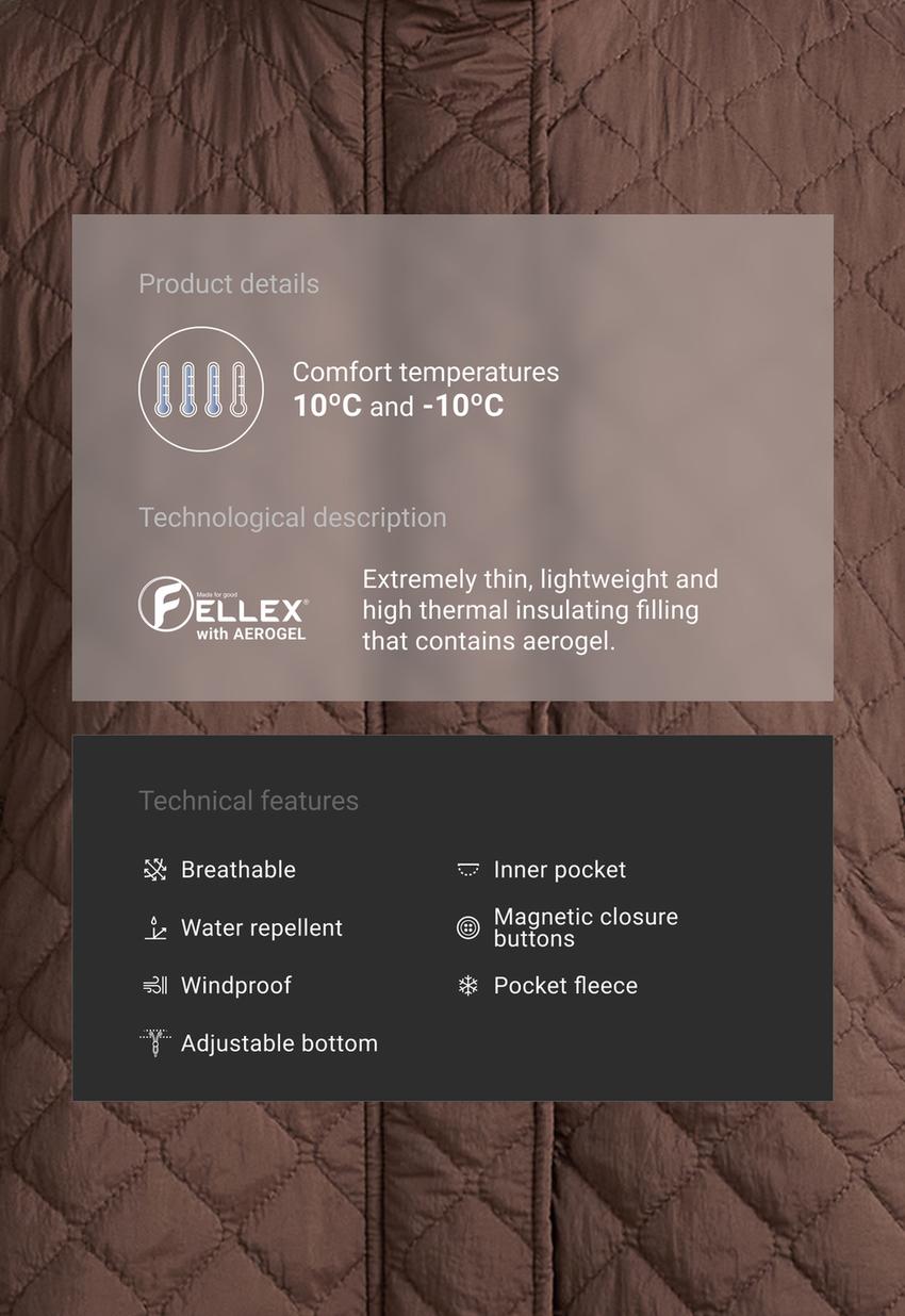 Короткая куртка FELLEX® AEROGEL