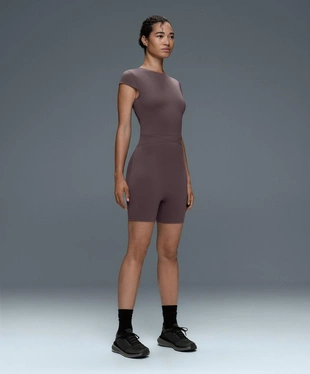 Perfect-adapt short-sleeved playsuit- Заказать в России