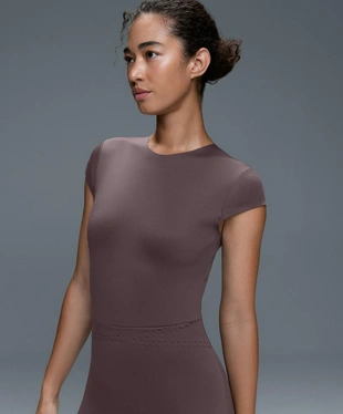 Perfect-adapt short-sleeved playsuit- Заказать в России