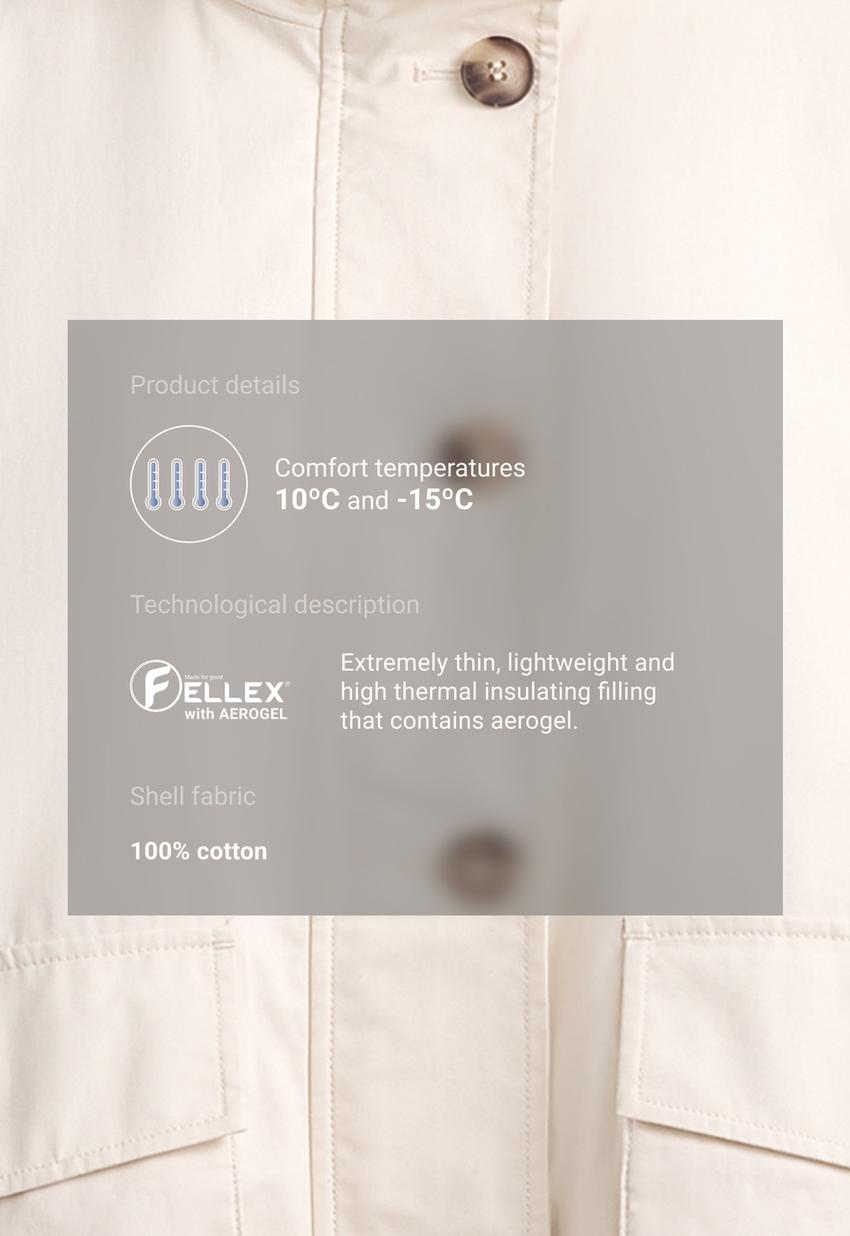 Утепленная куртка FELLEX® AEROGEL из канваса