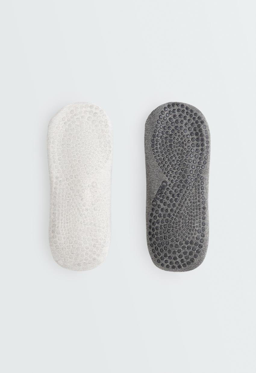 2 пары носков-sneaker из хлопка для йоги