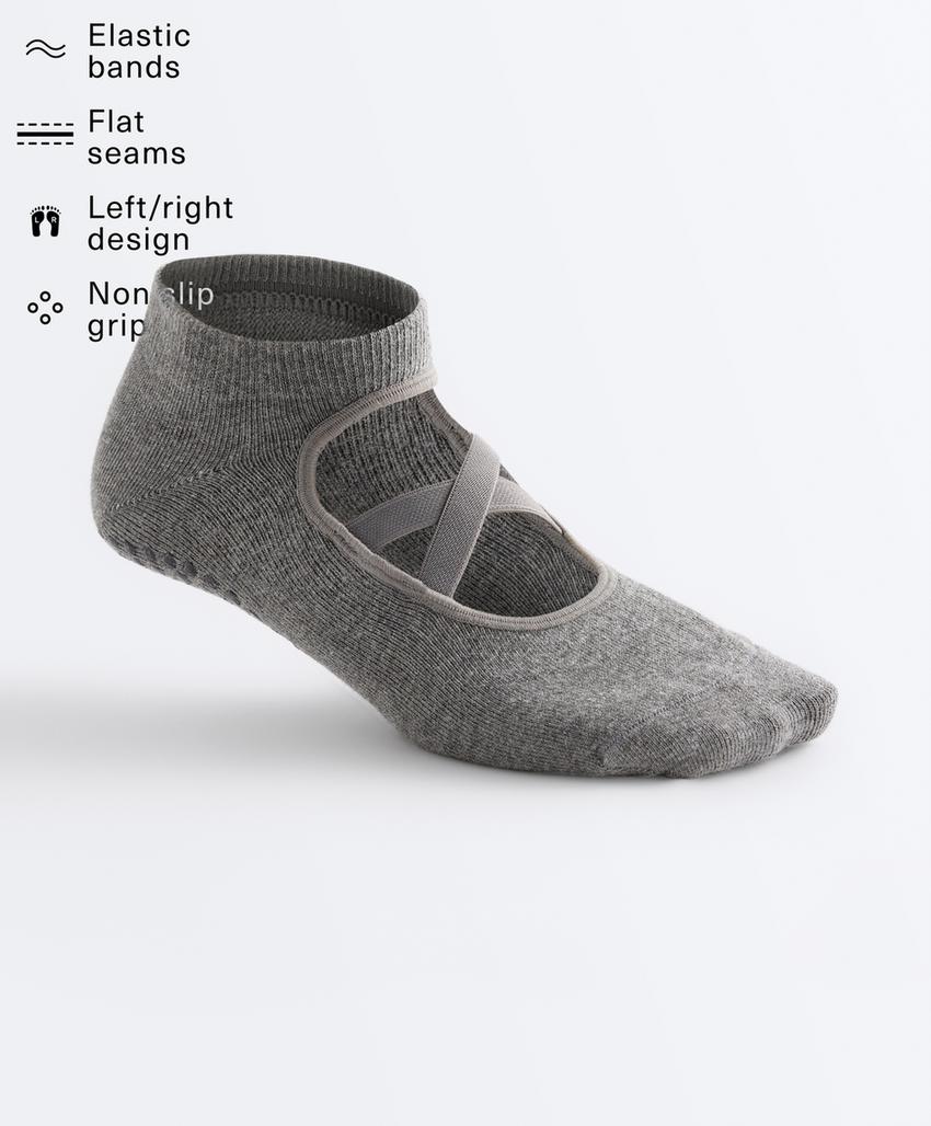 2 пары носков-sneaker из хлопка для йоги