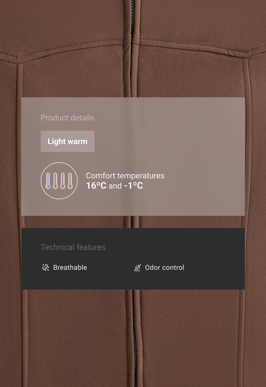 Высокотехнологичная куртка Light Warm Boxy