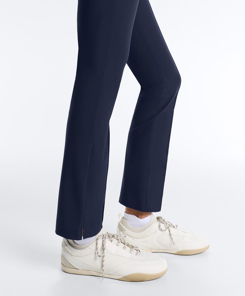 Техничные брюки skinny с рельефным швом