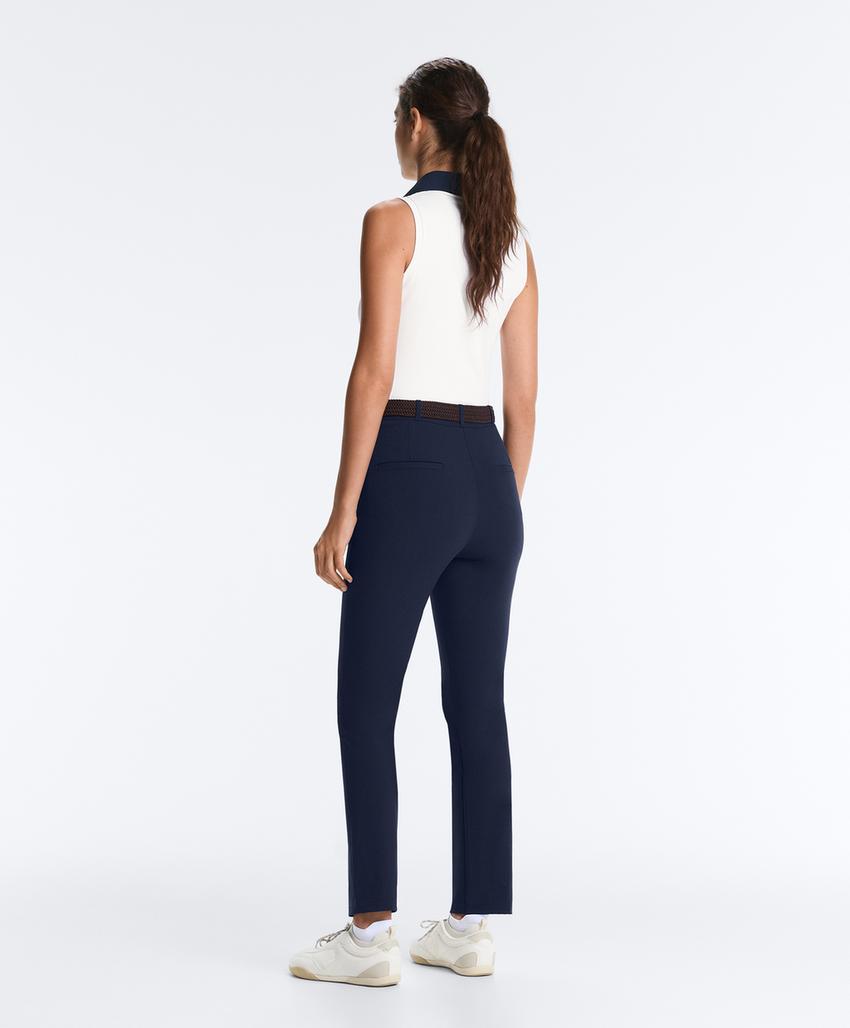 Техничные брюки skinny с рельефным швом
