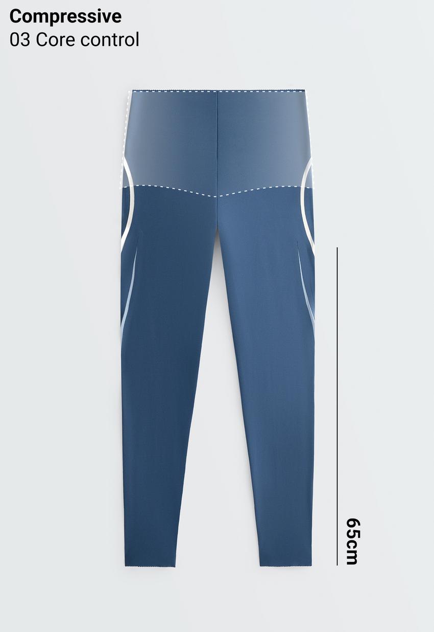 Легинсы Compressive Core Control длиной до щиколотки