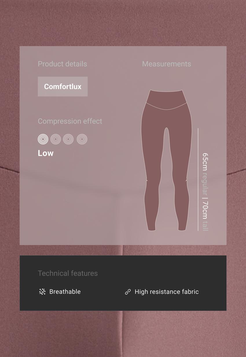 Легинсы Comfortlux до щиколотки, высокая посадка
