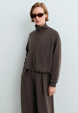 Striped modal jacket- Заказать в России