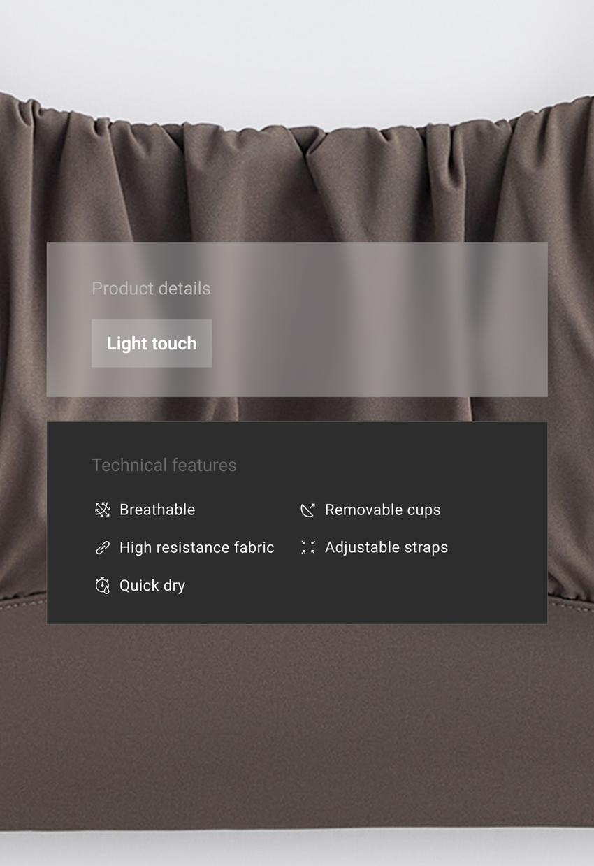 Майка Light Touch franzido