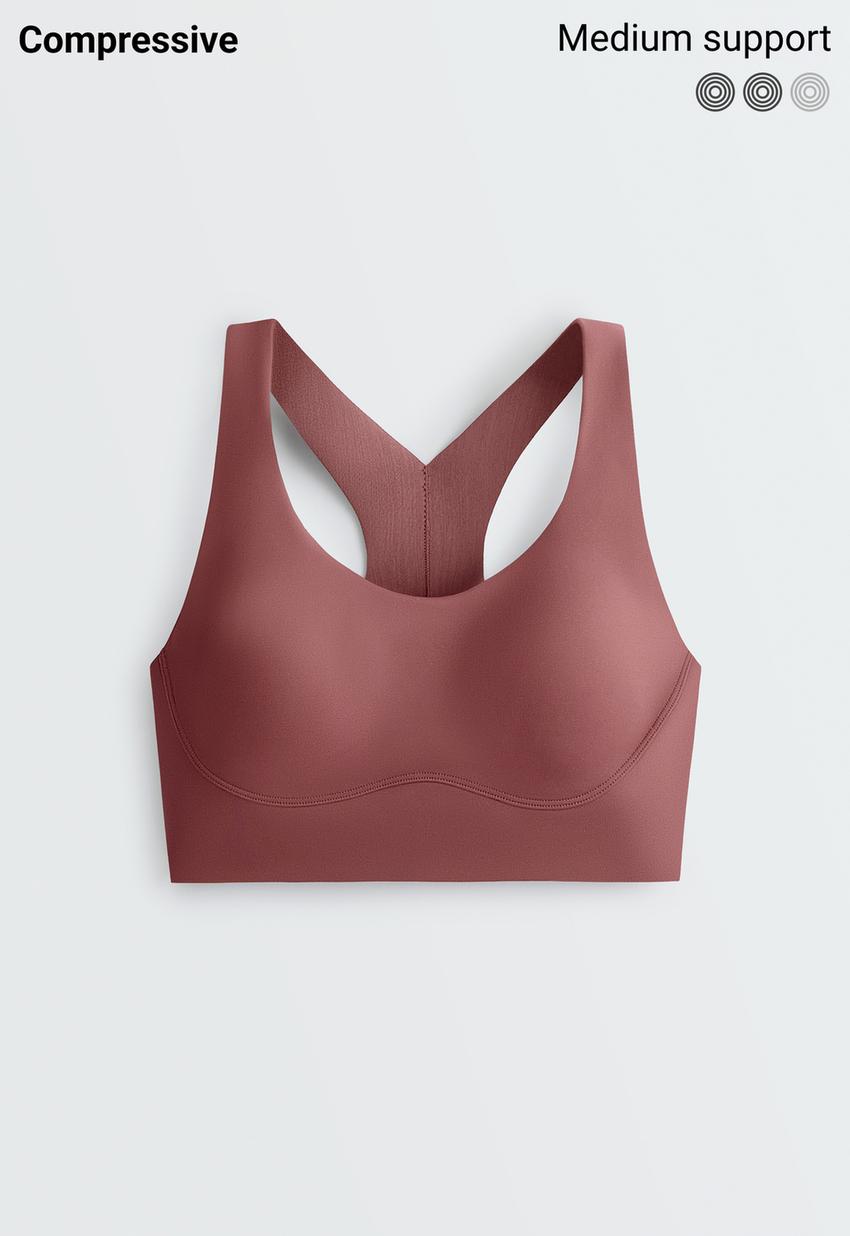 Спортивный бюстгальтер Compressive, средняя поддержка