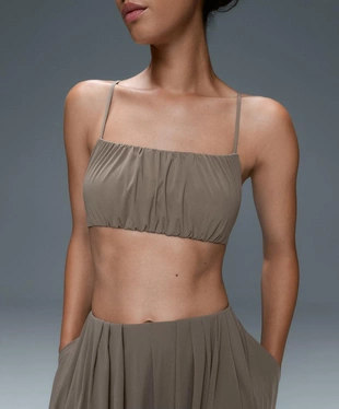 Light Touch ruched low-support bra- Заказать в России