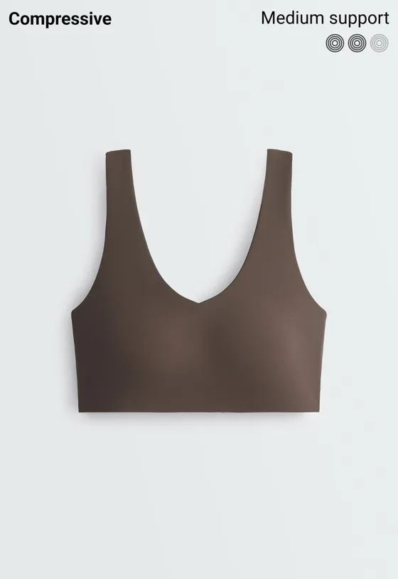 Спортивный Compressive: средняя степень поддержки