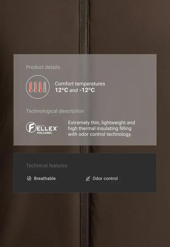 Утепленная куртка FELLEX® Volcanic boxy