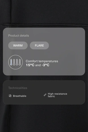 Flare  Warm брюки на молнии- Заказать в России