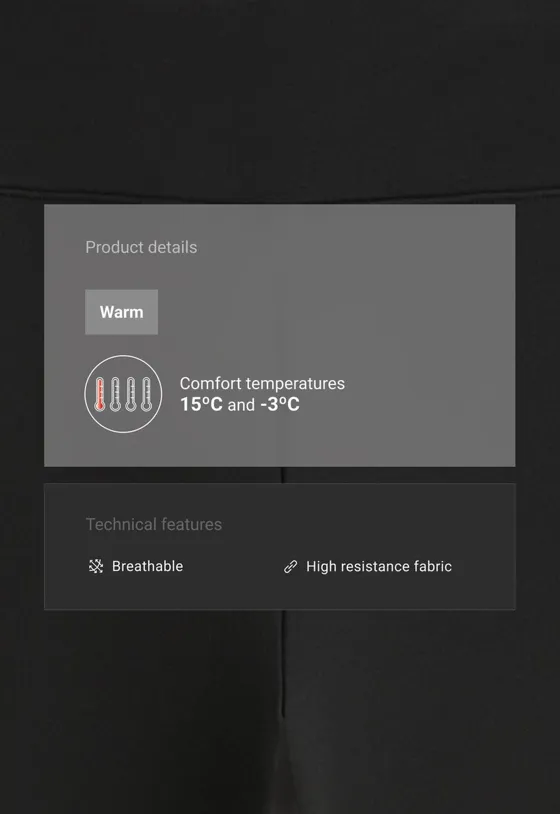 Легинсы длиной до щиколотки  Warm, 70 см
