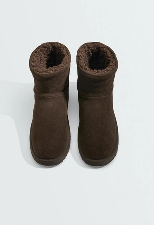 Leather ankle boots- Заказать в России