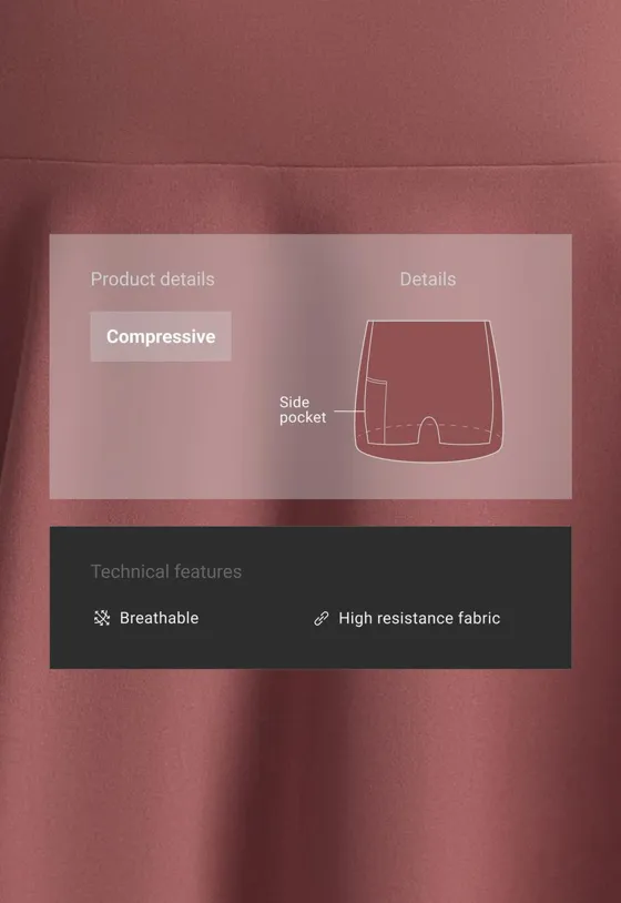 Юбка Compressive с посадкой 
