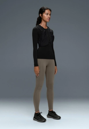 BLACK|0216/842/800 - OYSHO Футболка SEAMLESS BASE LAYERS