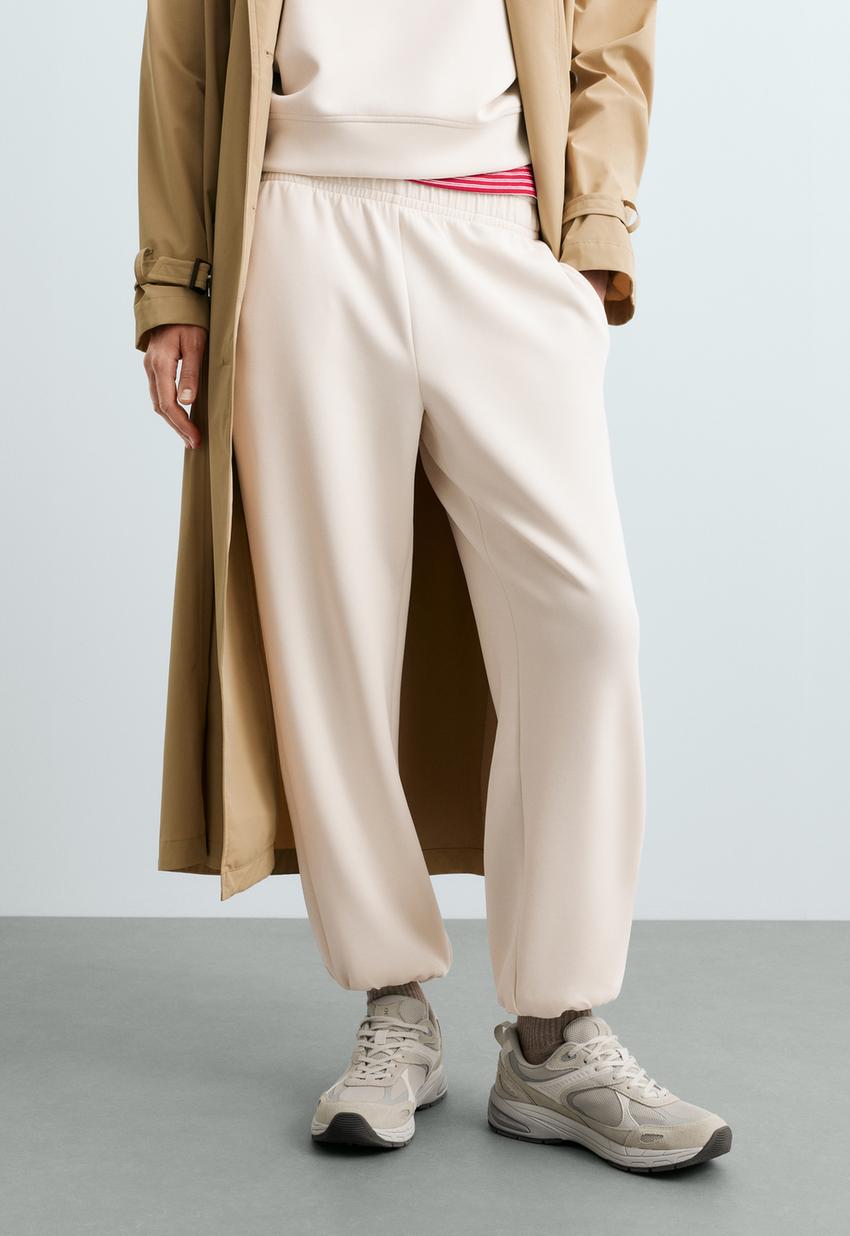 Брюки Jogger свободного кроя из модала Brushed
