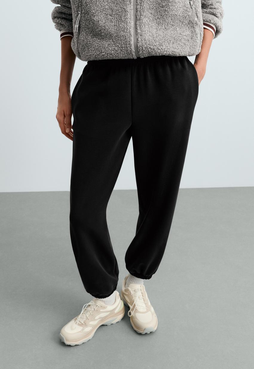Брюки Jogger свободного кроя из модала Brushed