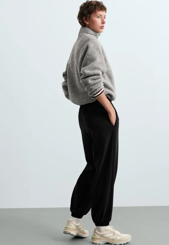 Брюки Jogger свободного кроя из модала Brushed