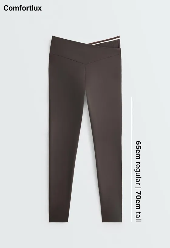 Легинсы длиной до щиколотки Comfortlux Rib