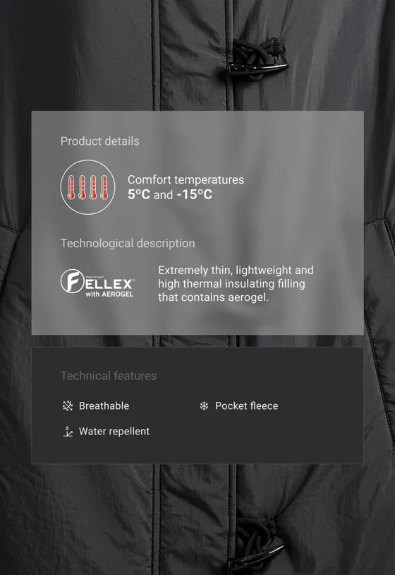 Стеганая куртка FELLEX® Aerogel с альмарами