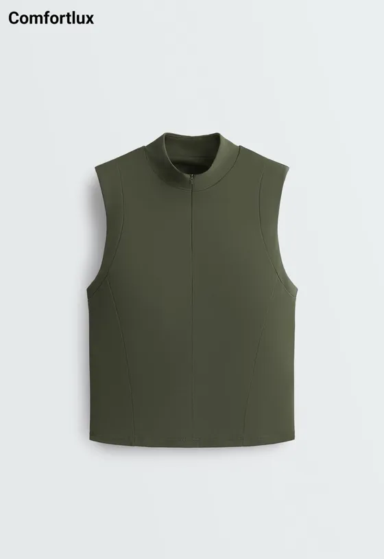Майка - топ Comfortlux Top с молнией
