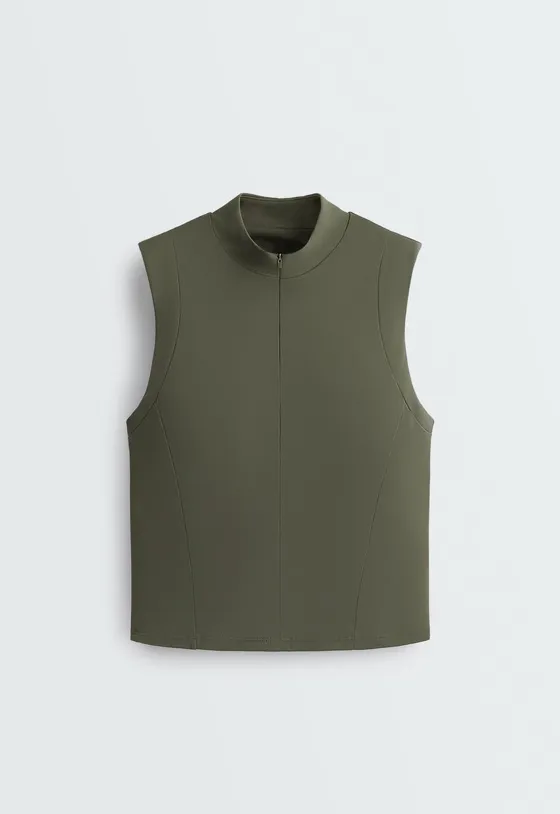 Майка - топ Comfortlux Top с молнией