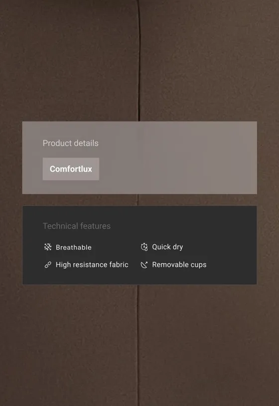 Майка - топ Comfortlux Top с молнией