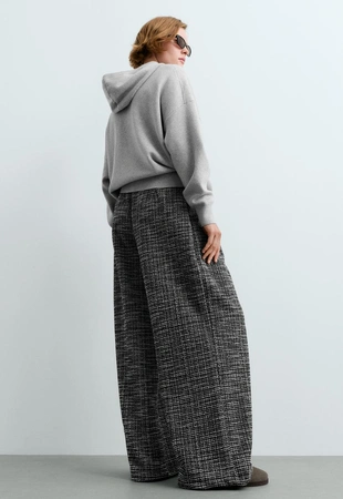 Брюки Wide leg Rib микс- Заказать в России