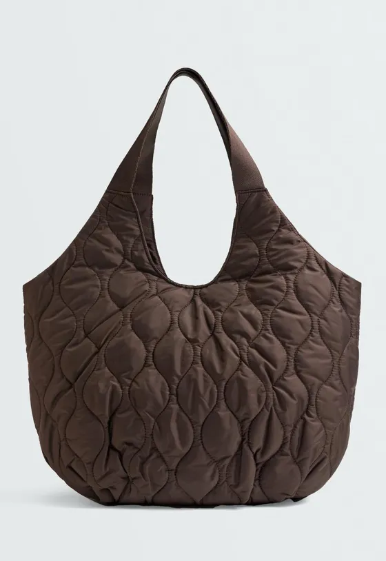 Mala shopper acolchoada