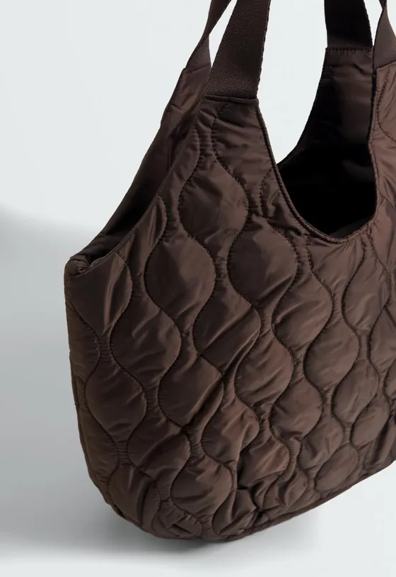 Mala shopper acolchoada
