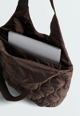 Quilted shopper bag- Заказать в России