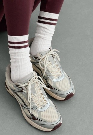 3 pairs of braided cotton-blend Classic socks- Заказать в России