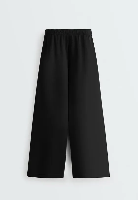 Прямые брюки с модалом brushed piping