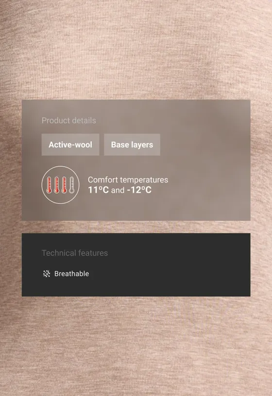 Футболка base layer rib