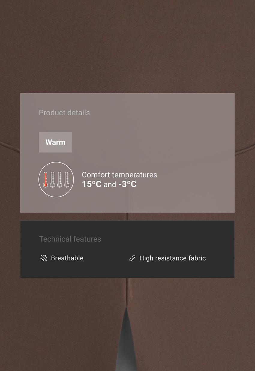 Брюки Flare Warm для беременных с молниями