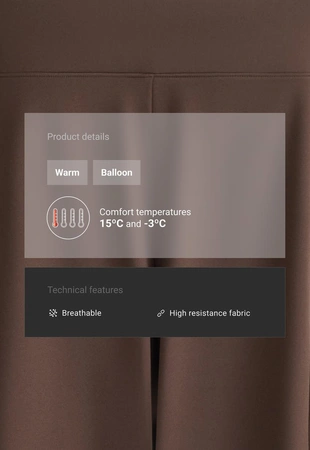 Брюки balloon  warm карго- Заказать в России