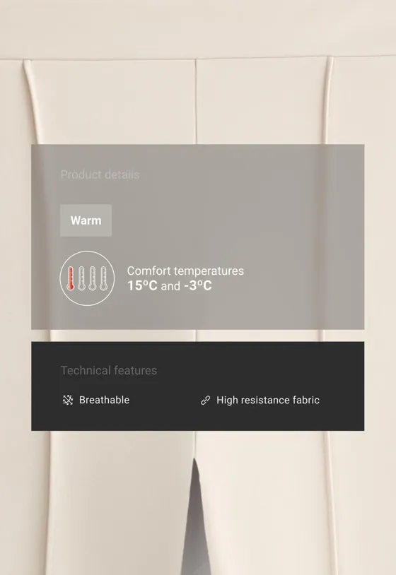 Легинсы длиной до щиколотки  Warm фусо