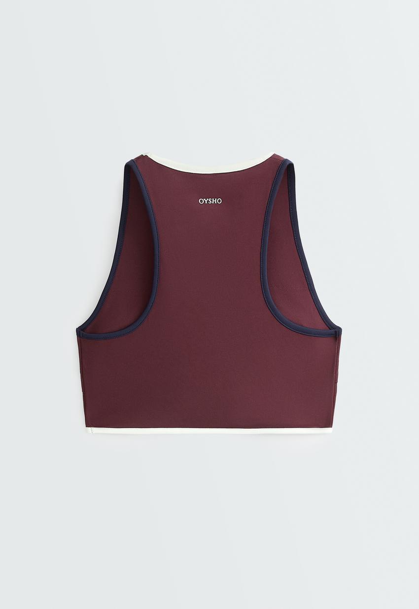 Спортивный бюстгальтер Comfortlux crop, средняя поддержка
